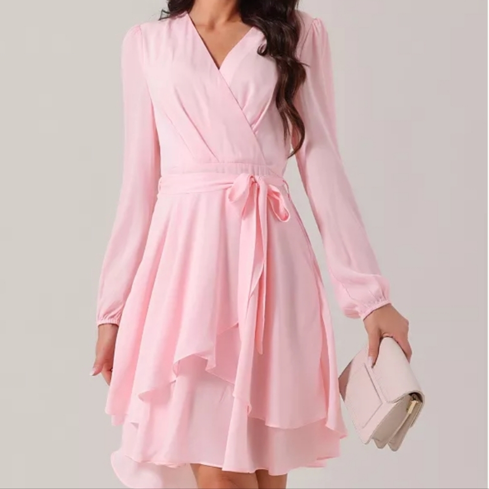 Chic Blush Women's Robe - Picture 4 of 4
